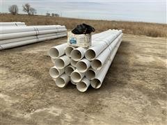 Kroy 28 Joints Of 10" PVC Gated Pipe 