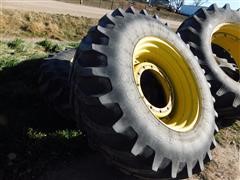 John Deere/Firestone MFWD Tires & Rims 