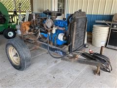 Ford Power Unit W/Pump On Cart 
