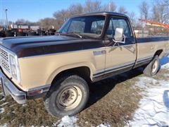 1979 Dodge W-20 Power Wagon 200 Prospector 4x4 Pickup 