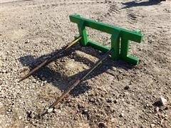 2018 MDS Double-Prong Bale Spear Loader Attachment 