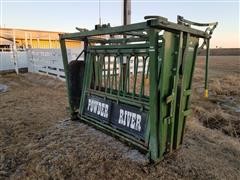 Powder River XL Manual Squeeze Chute 