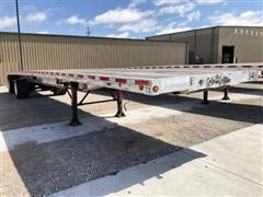 2007 Wilson ACF-300 Premier T/A Aluminum Flatbed Trailer 