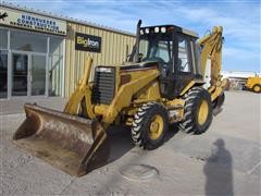 1996 Caterpillar 416B 4x4 Loader Backhoe 