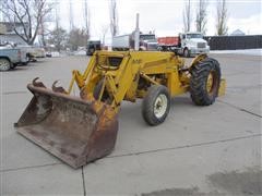 Massey Ferguson 40 2WD Tractor W/Loader & Box Blade 