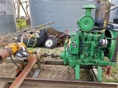 John Deere 4270DR 4 Cylinder Power Unit 
