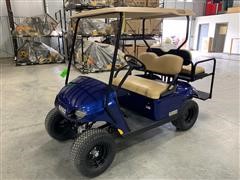 2017 E-Z-GO Valor Blue Gas PTV Golf Cart 