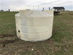 1500 Gallon Water Tank 