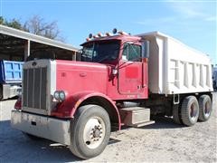 1984 Peterbilt 359 T/A Dump Truck 