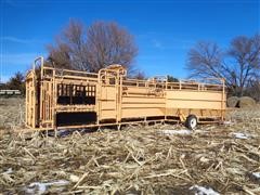 2014 For-Most Pro Series Portable Tub / Alley / Chute Combo 