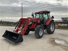 2018 Mahindra 9125 S MFWD Tractor W/Loader 