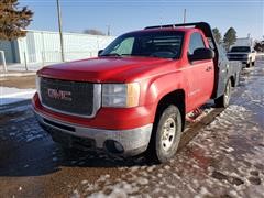 2007 GMC 2500 HD Pronghorn 4x4 Flatbed Pickup W/Air Compressor 