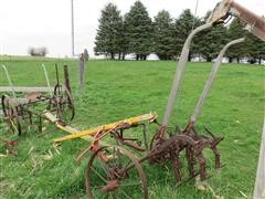 Antique Horse Drawn Walk Behind Cultivators 