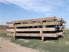 Wooden Feed Bunks 