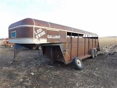 1972 Imperial GSN T/A Livestock Trailer 