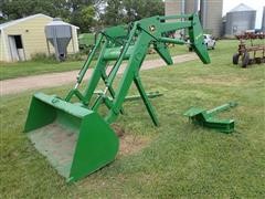 John Deere 245 Self Leveling Loader W/84" Bucket 