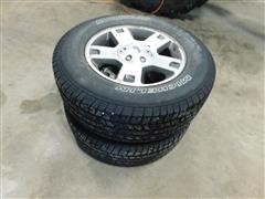 Michelin Radial Tires And Aluminum Rims 