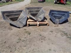 Plastic/Poly Auger Hoppers 