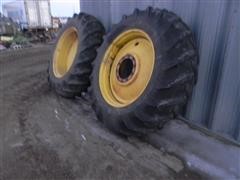 John Deere/Goodyear Dual Tires And Rims 
