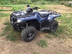 2016 Honda TRX420FA 2016 Honda Rancher 4x4 ATV 