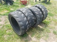 33X12-20 Solid Rubber Tires 