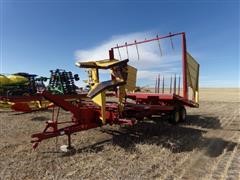 New Holland 1037 Pull-Type Small Bale Stacker 