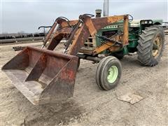 1968 Oliver 1850 2WD Tractor W/Loader 