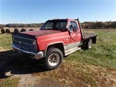 1984 Chevrolet Scottsdale K20 Flatbed Pickup 