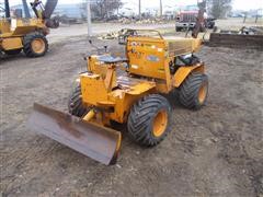 J.I. Case 25-4 Wheel Mounted Chain Trencher 