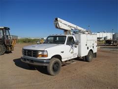 1996 Ford F-Super Duty Bucket Truck 