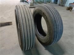 Michelin/Uniroyal 275/80R22.5 Steer Tires 