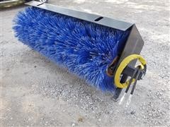 Skid Steer Mount Hydraulic Broom 