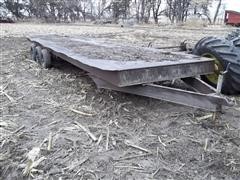 Homemade Flatbed Trailer 