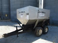 Adams Fertilizer Spreader Trailer 