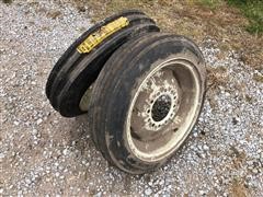 4.00x15 Front Tractor Tires On Rims 