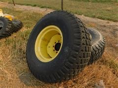 Goodyear 44x18.00-20 Tires On JD Rims 