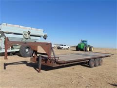 Homemade Tri/A Flatbed Trailer 