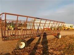 Loose Hay Or Bale Feeder Wagon 