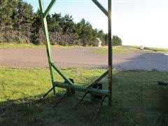 Custom Built Large Square Bale Fork 