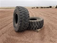 Michelin /Continental 23.5R25 Loader Tires 