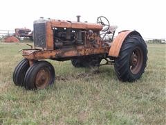 Allis Chalmers WC 2WD Tractor For Parts 