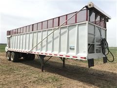 2015 Hitchcock APL36 T/A Chain Bottom Trailer 