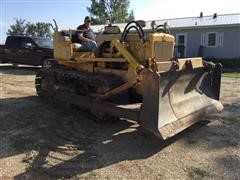 1960 International TD15 Dozer And S-68 BC Scraper 