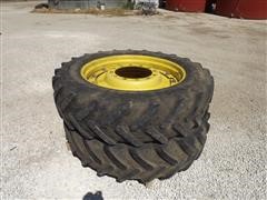 380/80R38 Michelin Front Tractor Dual Tires And Wheels 