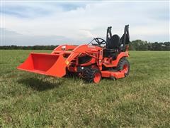 2014 Kubota BX2670 Compact MFWD Utility Tractor w/ Loader & Mower 