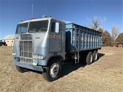 1977 Freightliner Cabover T/A Grain Truck 