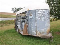 1970 Homemade Livestock Trailer 