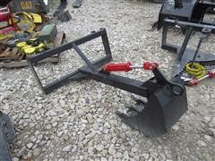 2017 Back Hoe Skid Steer Attachment 