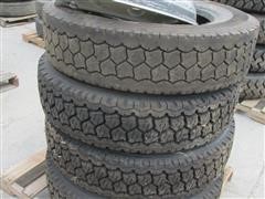 BF Goodrich DR444 275/80R24.5 Tires & Rims 