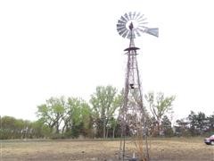 Aermotor 8' Windmill Head W/App 30' Tower 